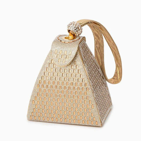 Bolso de mano Claire Crystal Pyramid